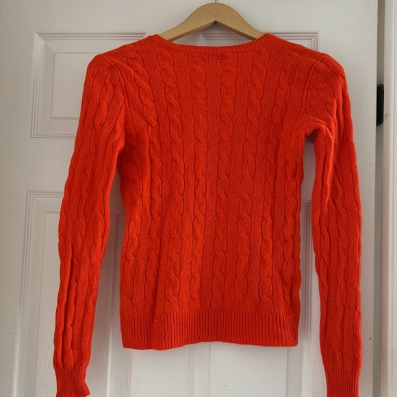 Ralph Lauren Women’s Cable-Knit V-Neck sweater - XS - Picture 6 of 6